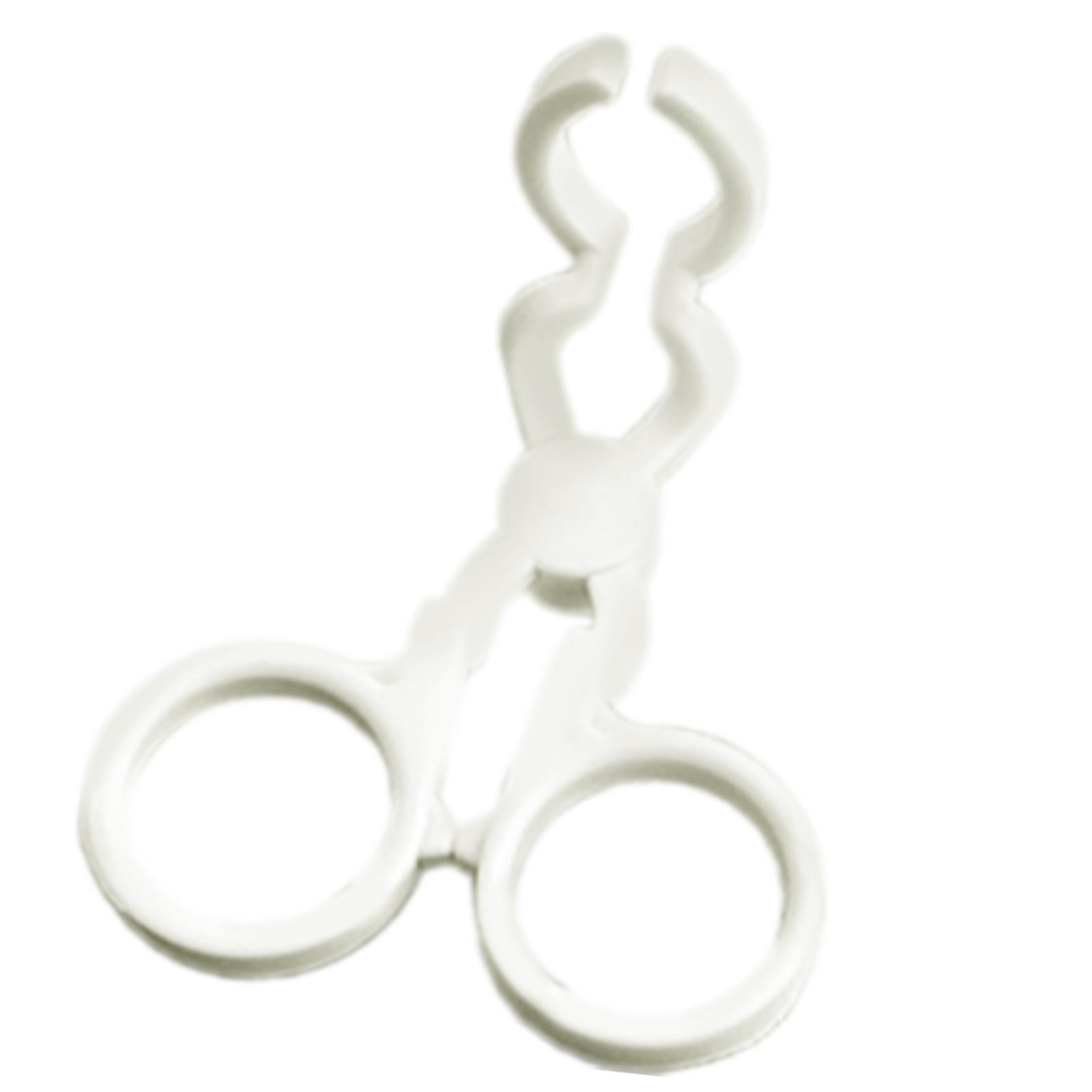 Удобный вспомогательный инструмент для контактных линз, облегчающий надевание и снятие для новичков и людей с ограниченным опытом ношения линз белый