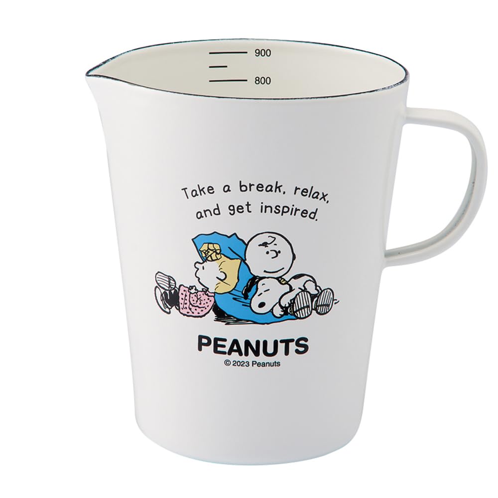 PEANUTS Enamel Measuring Cup L Measuring Cup Break Time
PEANUTS Enamel Measuring Cup L Measuring Cup Break Time