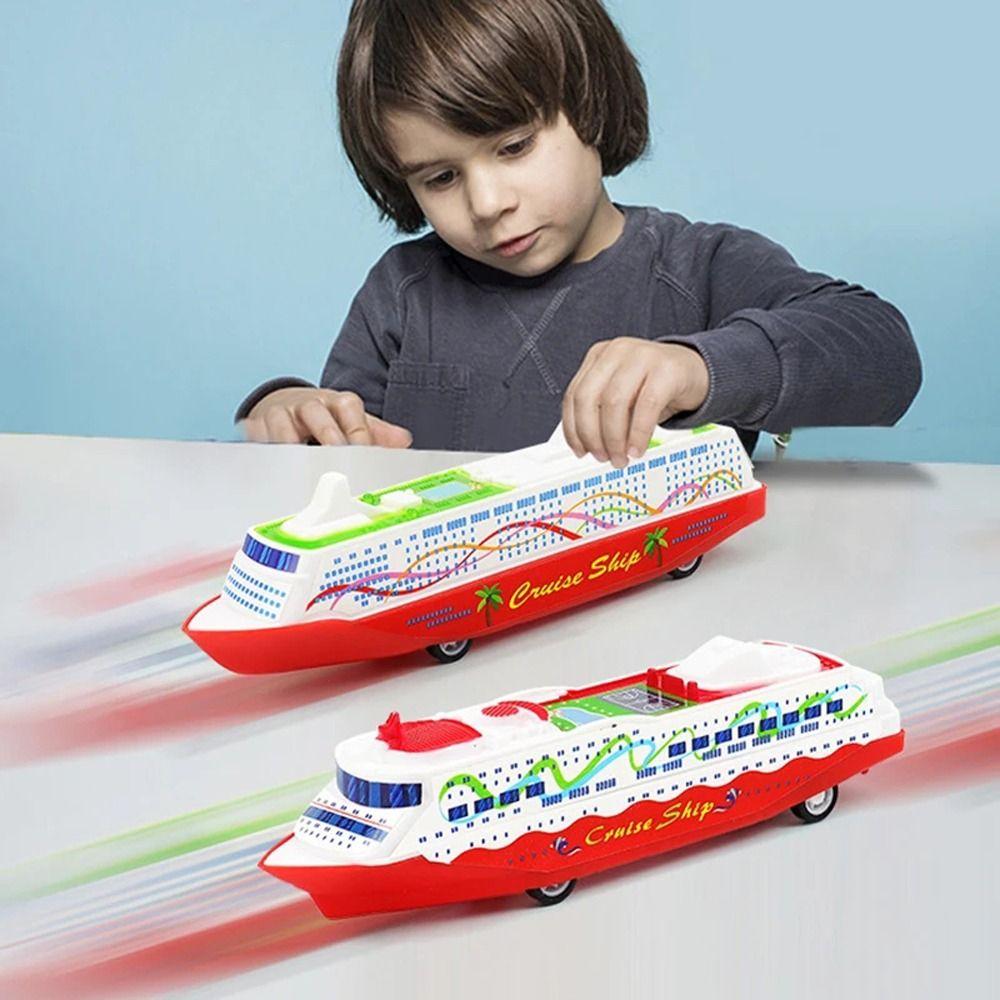 Gliding Sliding Steamship Model Toy Pull Back Ship Novelty Cruise Boat Model Boys Toys Random color
Gliding Sliding Steamship Model Toy Pull Back Ship Novelty Cruise Boat Model Boys Toys Random color