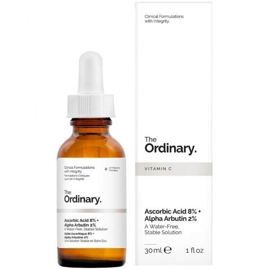 The Ordinary Ascorbic Acid 8% + Alpha Arbutin 2% - 30 мл, Осветляющий, Увлажняющий, Корейская косметика, Kbeauty, образец
The Ordinary Ascorbic Acid 8% + Alpha Arbutin 2% - 30 мл, Осветляющий, Увлажняющий, Корейская косметика, Kbeauty, образец