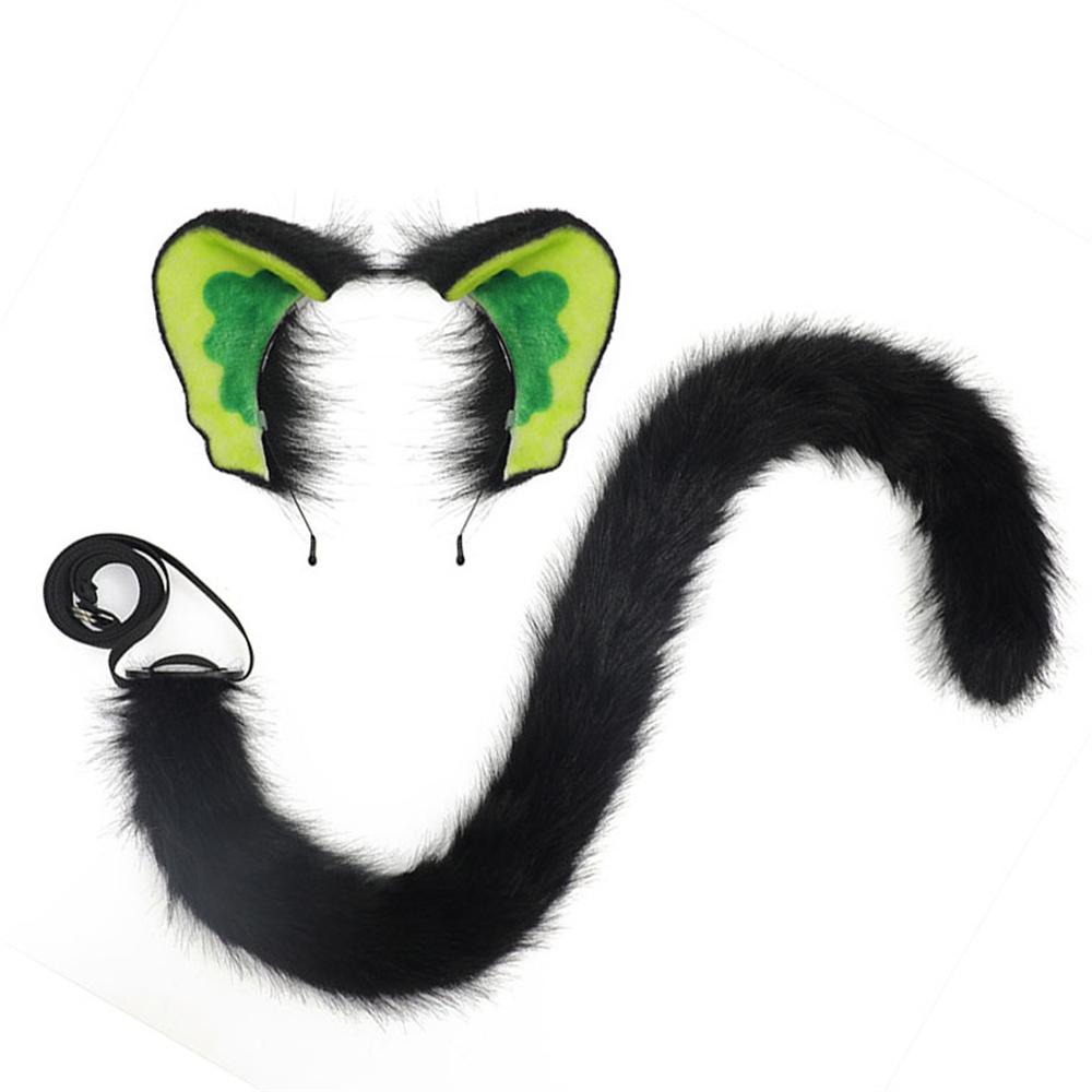 Tactical Black Cat Ear & Tail Set - Adjustable Cat Ears Headband With Fluffy Tail, Anime Cosplay Furry Costume Accessories ear and tail
Tactical Black Cat Ear & Tail Set - Adjustable Cat Ears Headband With Fluffy Tail, Anime Cosplay Furry Costume Accessories ear and tail