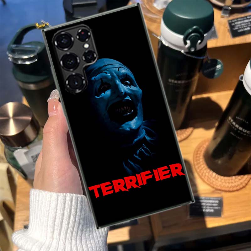 Horror Movie Terrifier Cases Phone Case for Samsung Galaxy S26 Ultra S25 Edge S24 S23 FE S21 Plus S20 S22 S10 Cover TPU Capa She Samsung S25
Horror Movie Terrifier Cases Phone Case for Samsung Galaxy S26 Ultra S25 Edge S24 S23 FE S21 Plus S20 S22 S10 Cover TPU Capa She Samsung S25