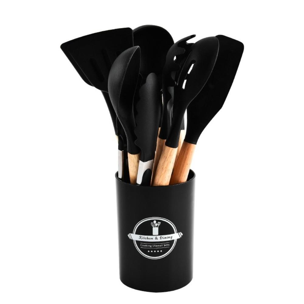 12pcs Heat-Resistant 12-piece Set Kitchen Utensils Non-Stick Cookware Set Cuisine Preparation
12pcs Heat-Resistant 12-piece Set Kitchen Utensils Non-Stick Cookware Set Cuisine Preparation