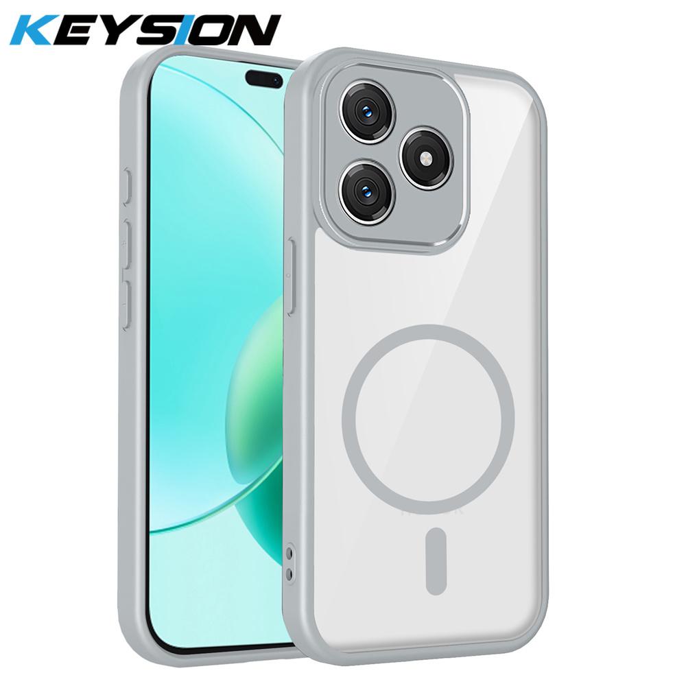 KEYSION Transparent Magnetic Phone Case for HONOR X5d X5d Plus Silicone+PC HD Clear Shockproof Back Cover for Honor X5c X5c Plus for Honor X5c Plus
KEYSION Transparent Magnetic Phone Case for HONOR X5d X5d Plus Silicone+PC HD Clear Shockproof Back Cover for Honor X5c X5c Plus for Honor X5c Plus