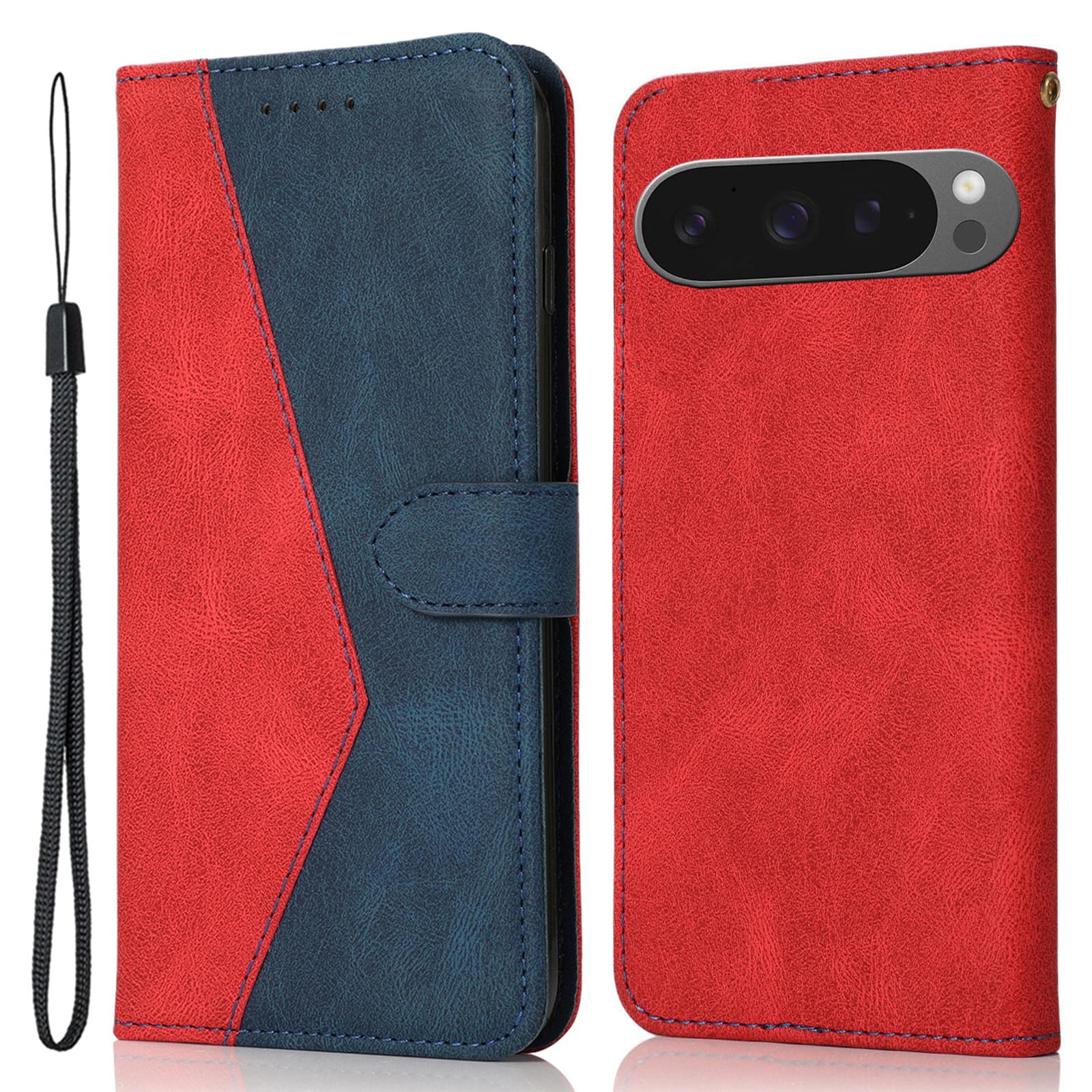 For Google Pixel 9 Pro XL Cover Color Splicing Wallet Stand Leather Phone Case with Wrist Strap B
For Google Pixel 9 Pro XL Cover Color Splicing Wallet Stand Leather Phone Case with Wrist Strap B