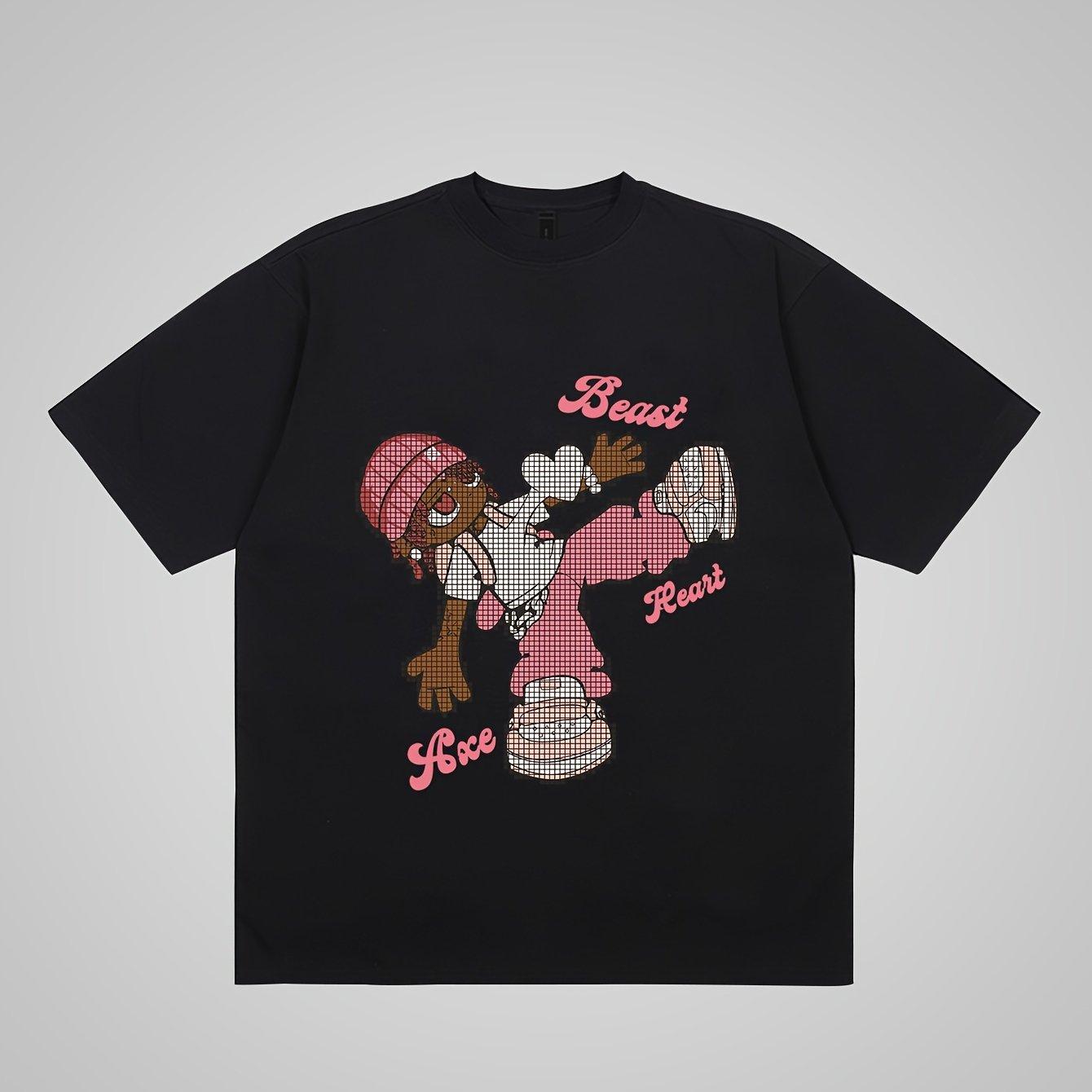 Four Season Hip-hop Girl Print American Street Casual Pure Cotton Short Sleeved T-shirt for Couples As A Base Shirt 5XL різнокольоровий
Four Season Hip-hop Girl Print American Street Casual Pure Cotton Short Sleeved T-shirt for Couples As A Base Shirt 5XL різнокольоровий