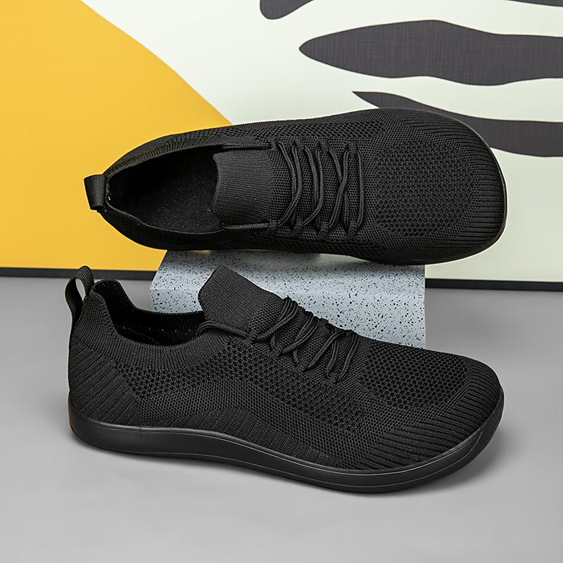 Модные босоногие туфли с широким носком для мужчин и женщин, повседневные дышащие спортивные туфли, мужские туфли на шнуровке для ходьбы, нескользящие кроссовки 36 чёрный
Модные босоногие туфли с широким носком для мужчин и женщин, повседневные дышащие спортивные туфли, мужские туфли на шнуровке для ходьбы, нескользящие кроссовки 36 чёрный