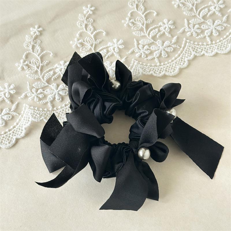 High Gloss Luster Bowknot Elastic Hair Bands Metallic Bead Embellishment Sophisticated Evening Party Ponytail Ties чорний
High Gloss Luster Bowknot Elastic Hair Bands Metallic Bead Embellishment Sophisticated Evening Party Ponytail Ties чорний