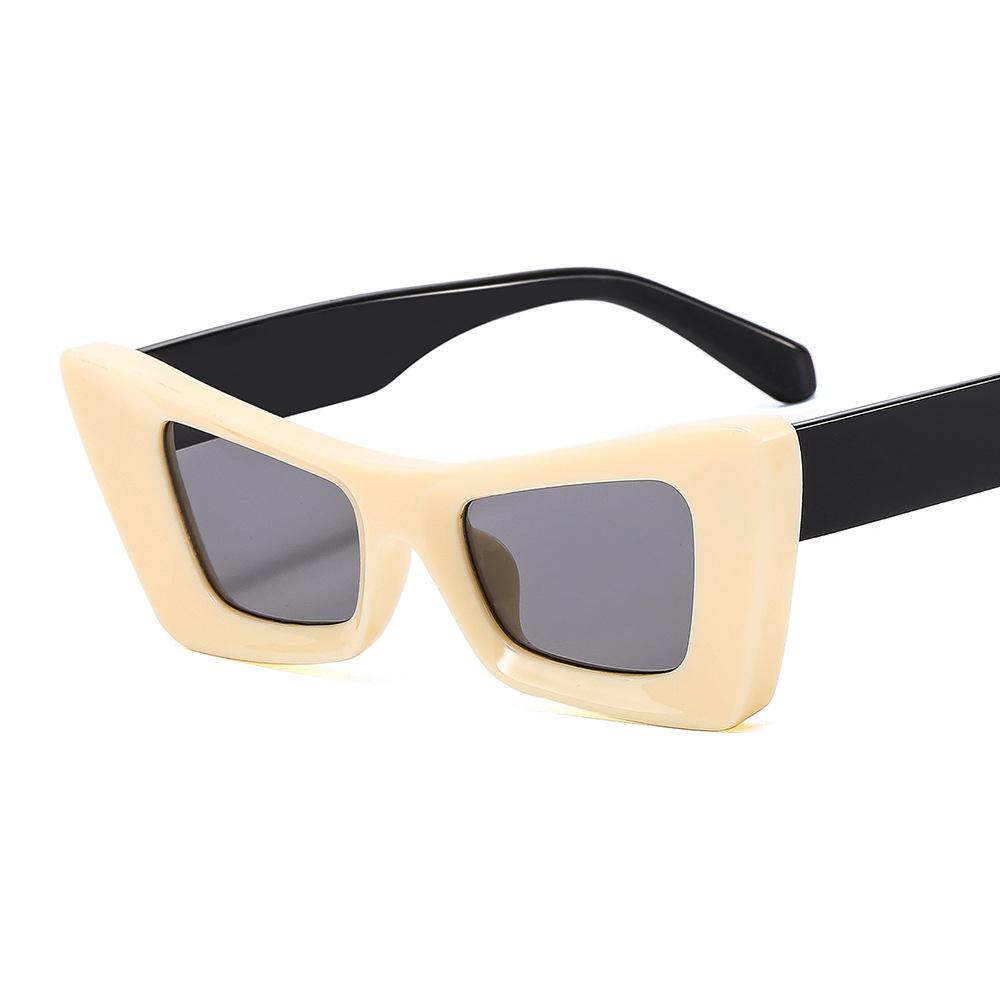 New Cat Eye Sunglasses Women Vintage Square Designer Luxury UV400 Sun Glasses Female Fashion Shades Eyewear as picture
New Cat Eye Sunglasses Women Vintage Square Designer Luxury UV400 Sun Glasses Female Fashion Shades Eyewear as picture
