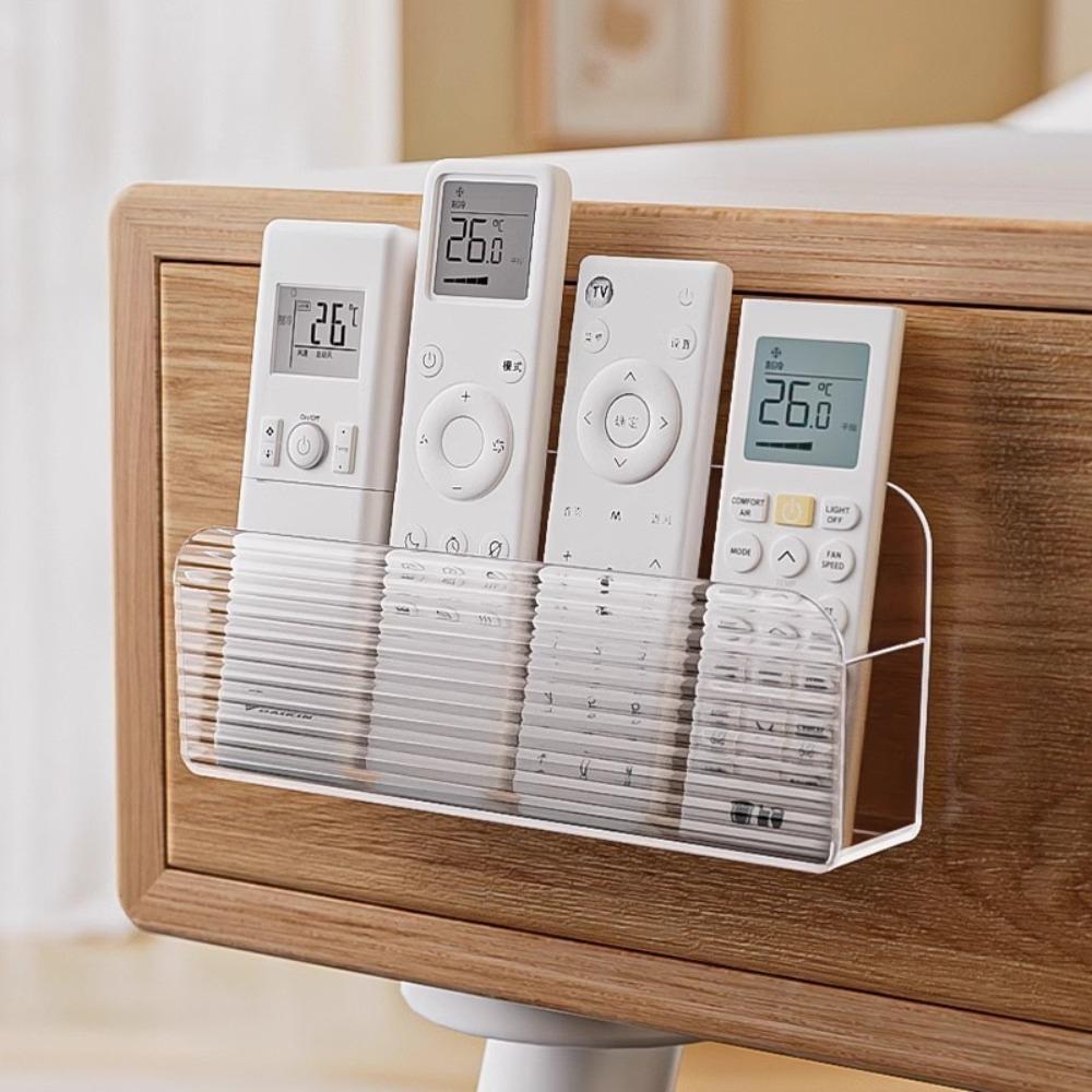 Punch-free Home Mobile Storage Shelf Wall-mounted Acrylic Shelfs New Remote Control Storage Box прозорий
Punch-free Home Mobile Storage Shelf Wall-mounted Acrylic Shelfs New Remote Control Storage Box прозорий