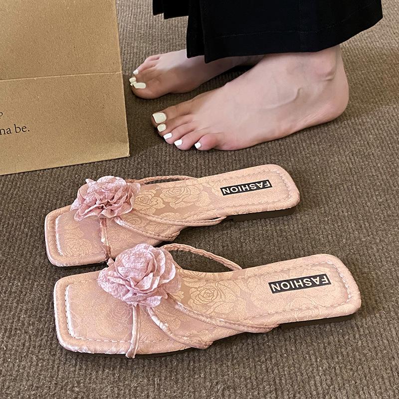 Rose sweet one-word slippers women s summer outer wear temperament with skirt open-toed flat-bottomed sandals shoes 35 чёрный
Rose sweet one-word slippers women s summer outer wear temperament with skirt open-toed flat-bottomed sandals shoes 35 чёрный