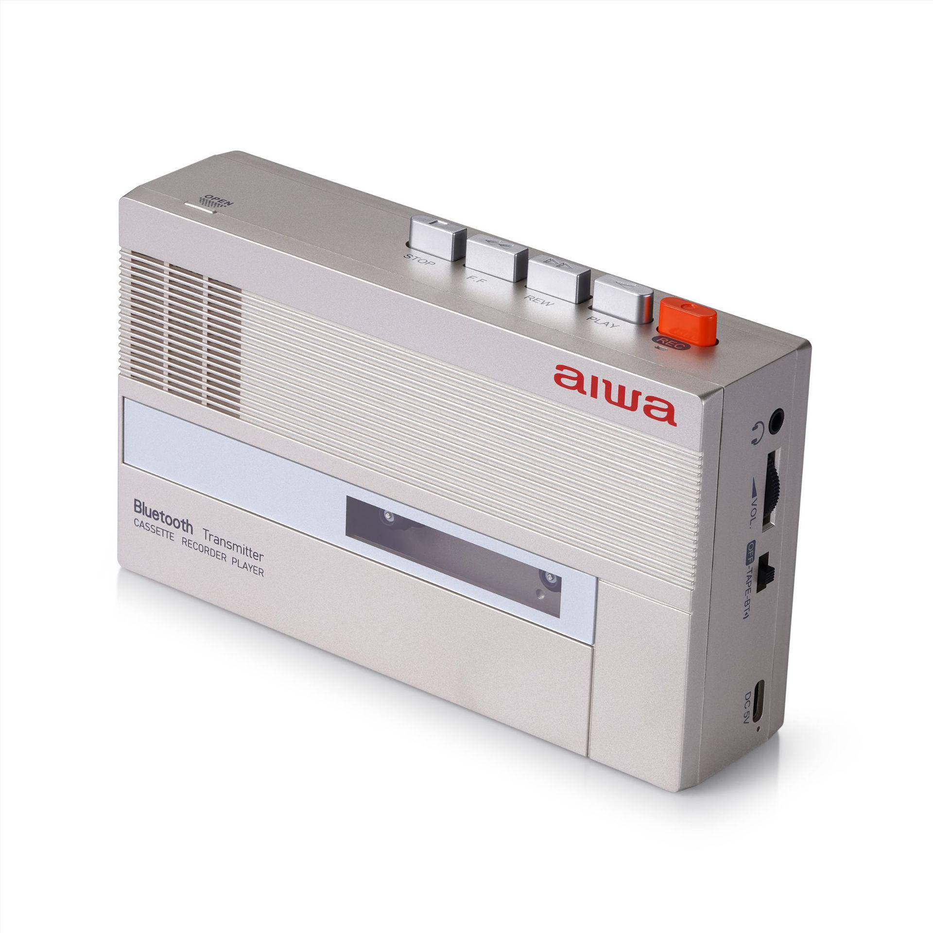 Aiwa Ретро 80-х Портативний касетний плеєр і записувач шампанського
Aiwa Ретро 80-х Портативний касетний плеєр і записувач шампанського