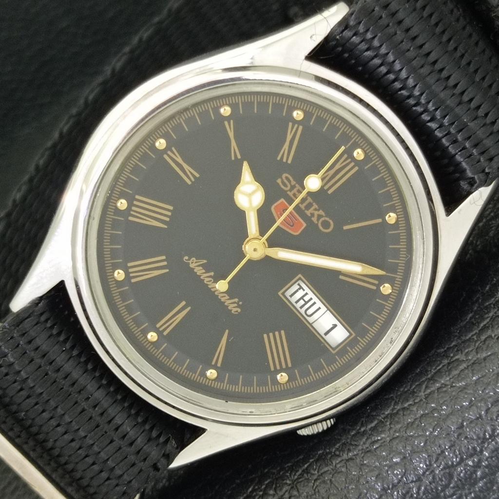 Б/У винтажные мужские часы SEIKO 5 AUTOMATIC 7S26A из Японии с черным циферблатом a433527-2 R117-a433527
Б/У винтажные мужские часы SEIKO 5 AUTOMATIC 7S26A из Японии с черным циферблатом a433527-2 R117-a433527