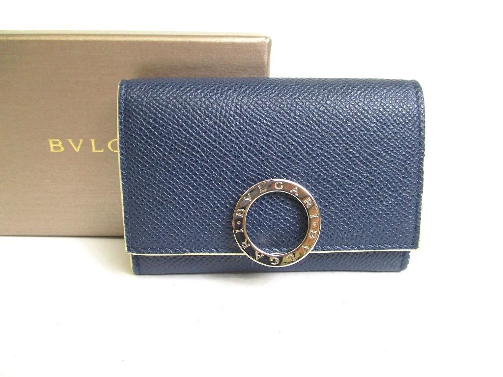 Автентичний BVLGARI BVLGARI темно-синій шкіряний гаманець для монет #a266 відремонтований
Автентичний BVLGARI BVLGARI темно-синій шкіряний гаманець для монет #a266 відремонтований