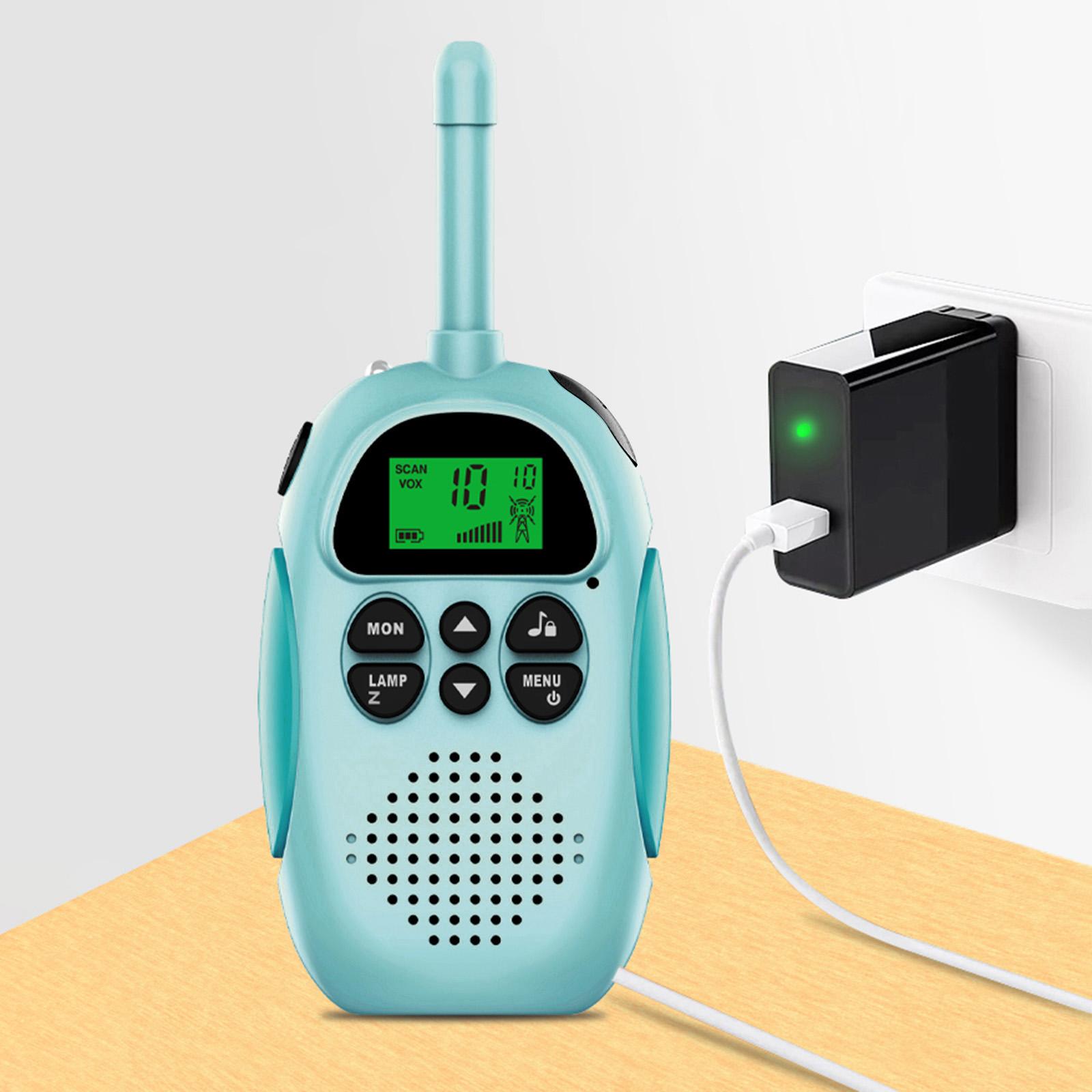 2Pcs DJ100 Children Walkie Talkie Toys Kids Interphone Mini Handheld Transceiver 3KM Range UHF Radio with Lanyard Blue+Blue
2Pcs DJ100 Children Walkie Talkie Toys Kids Interphone Mini Handheld Transceiver 3KM Range UHF Radio with Lanyard Blue+Blue
