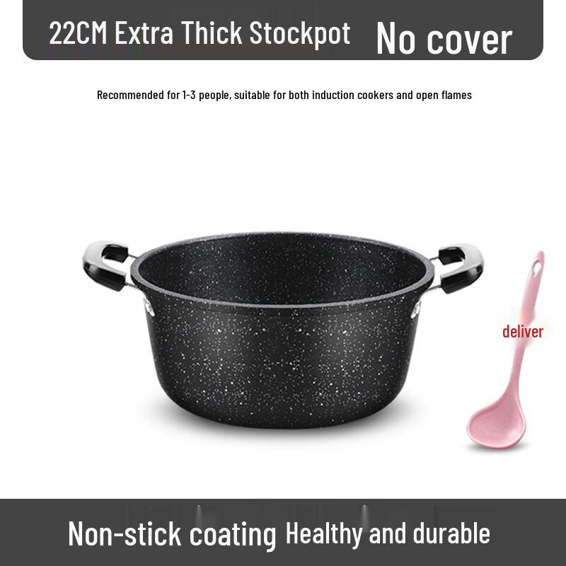 Kitchen 7 Non-Stick Maifan Stone Soup Pot
Kitchen 7 Non-Stick Maifan Stone Soup Pot