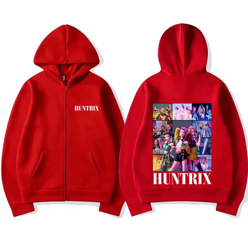 K-Pop Охотники на Демонов Huntrix Девичья группа классический Графический Худи на молнии Пальто Мужчины Женщины винтажный Большой размер Унисекс Флисовая куртка на молнии S красный
K-Pop Охотники на Демонов Huntrix Девичья группа классический Графический Худи на молнии Пальто Мужчины Женщины винтажный Большой размер Унисекс Флисовая куртка на молнии S красный