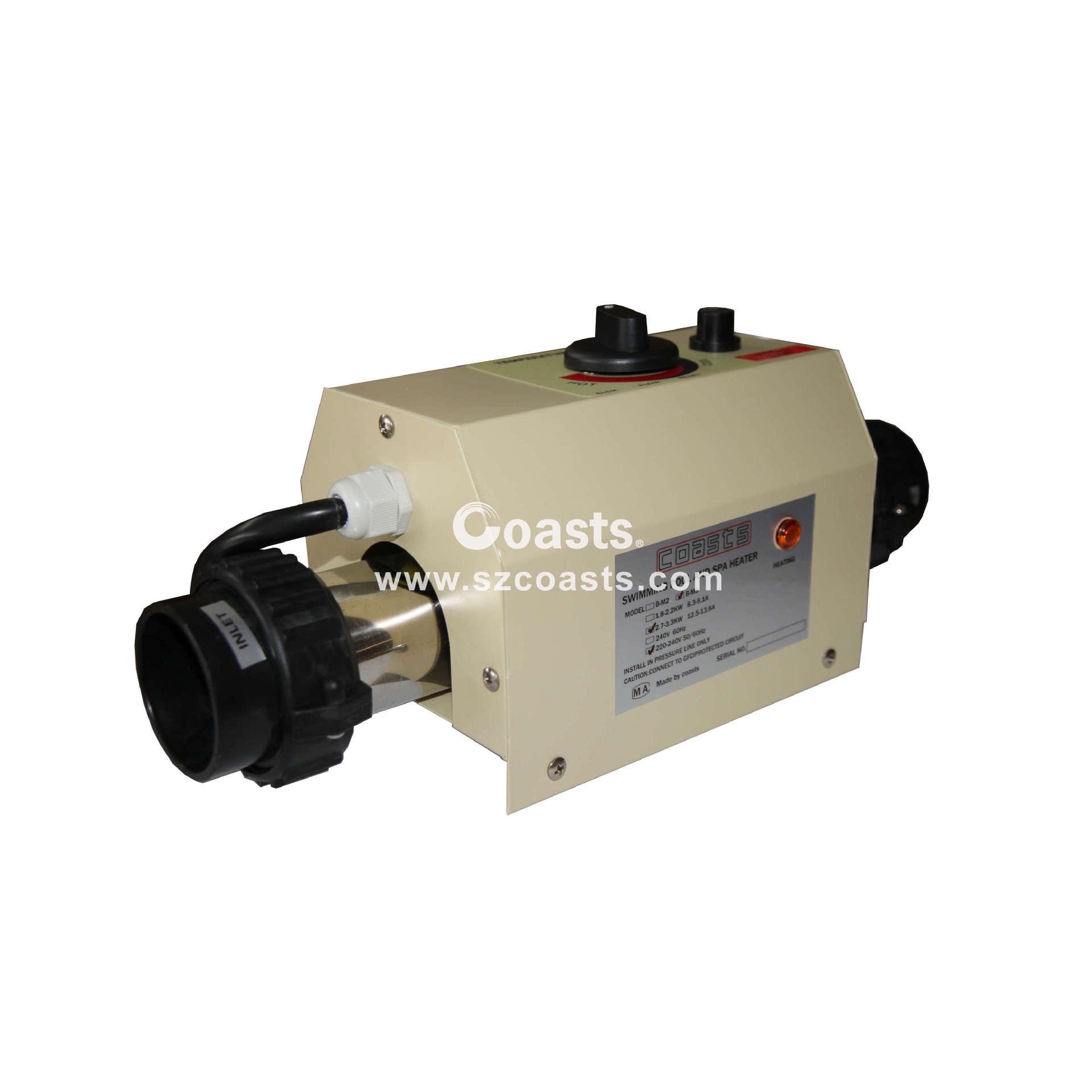 Электрический нагреватель 3 кВт для бассейна и ванны: Автоматический, Постоянная температура, Малая мощность, Функция массажа.
Электрический нагреватель 3 кВт для бассейна и ванны: Автоматический, Постоянная температура, Малая мощность, Функция массажа.