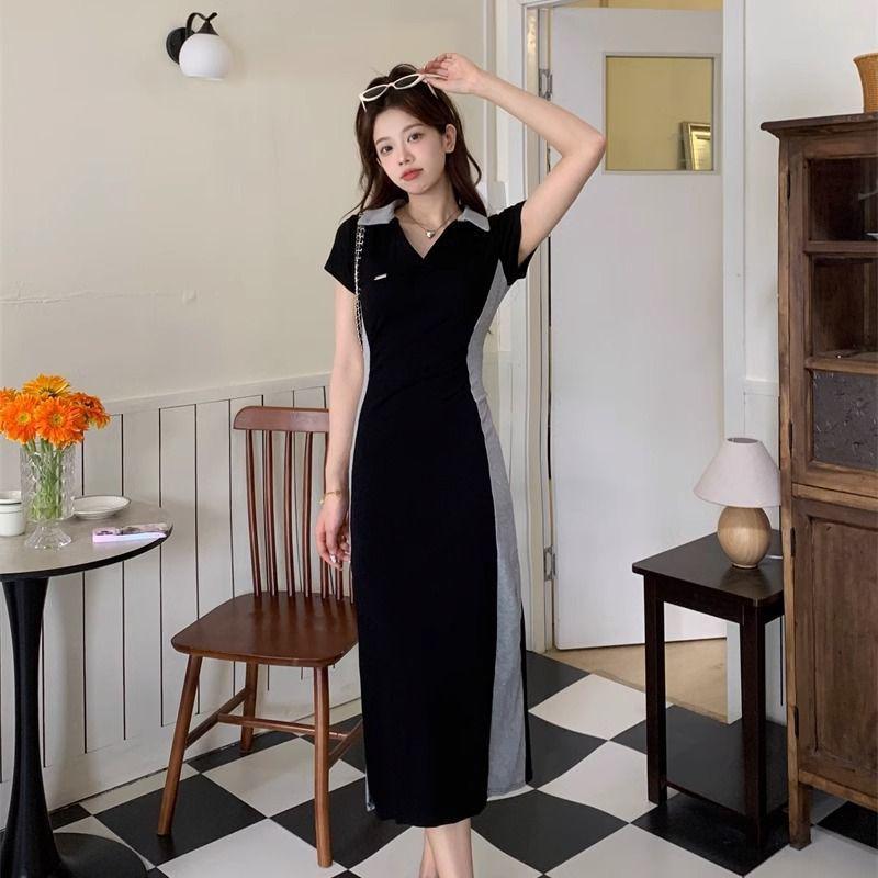Summer Plus Size Waist-Cinching Knit Polo T-Shirt Dress 2XL
Summer Plus Size Waist-Cinching Knit Polo T-Shirt Dress 2XL