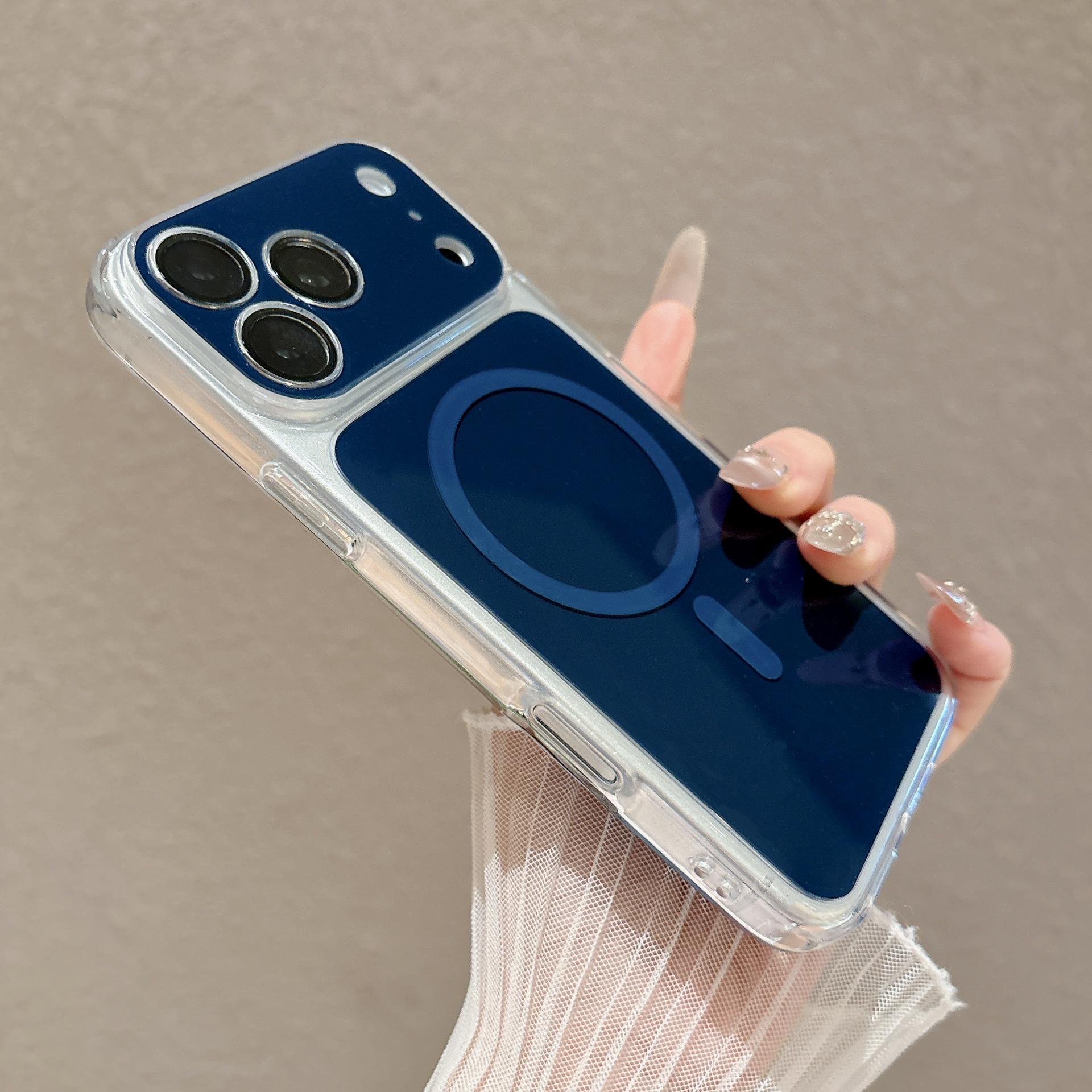 Apple 17PROMAX Magnetic Full-Cover iPhone16 Case with High-End Feel, Drop-Proof Protection iPhone 17 синий
Apple 17PROMAX Magnetic Full-Cover iPhone16 Case with High-End Feel, Drop-Proof Protection iPhone 17 синий