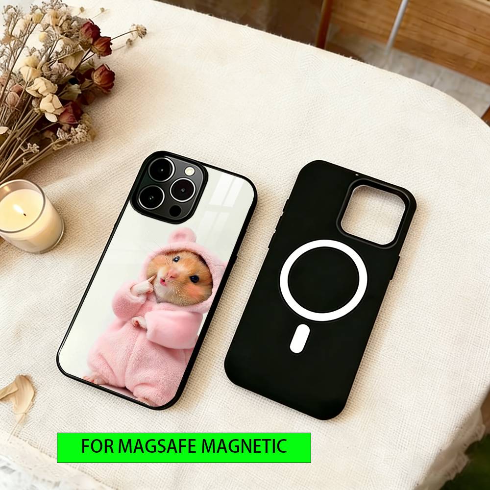 Cute Hamster Phone Case For iPhone17,16,15,14,13,12,11 Plus,Pro Magnetic For Magsafe Wireless Charging iPhone13
Cute Hamster Phone Case For iPhone17,16,15,14,13,12,11 Plus,Pro Magnetic For Magsafe Wireless Charging iPhone13