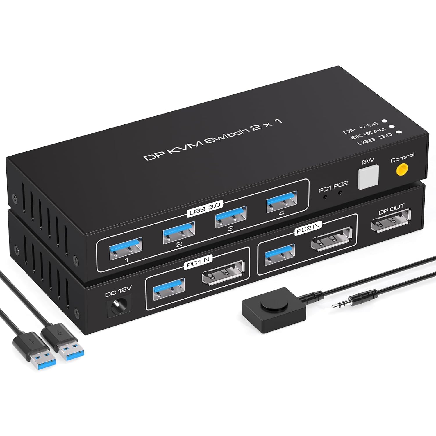 2PC Displayport KVM-коммутатор DP 2 Вход 1 Выход 2 ПК-коммутатор SW204N ПК-коммутатор 4K 144 Гц Displayport-коммутатор USB-концентратор коммутационный DP-коммутатор
2PC Displayport KVM-коммутатор DP 2 Вход 1 Выход 2 ПК-коммутатор SW204N ПК-коммутатор 4K 144 Гц Displayport-коммутатор USB-концентратор коммутационный DP-коммутатор