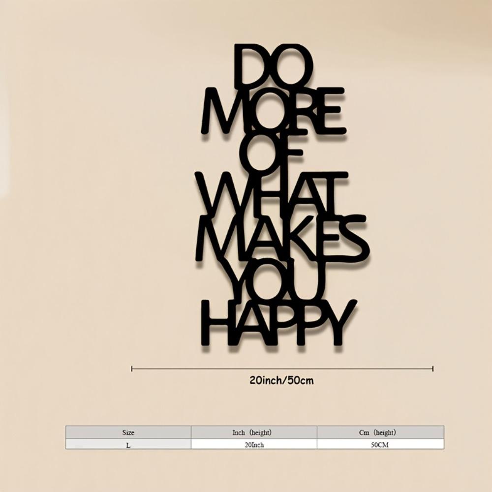 Wrought Iron Metal Wall Art Decor, 2D Flat Minimalist Sign Inspirational Quote for Living Room Bedroom Office Farmhouse Christmas Easter Thanksgiving L(20inch/50cm)
Wrought Iron Metal Wall Art Decor, 2D Flat Minimalist Sign Inspirational Quote for Living Room Bedroom Office Farmhouse Christmas Easter Thanksgiving L(20inch/50cm)