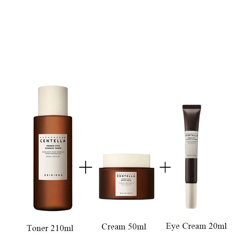 SKIN1004 Madagascar Centella Probio-Cica Collection Essence Toner / Eye Cream / Cream, наповнює шкіру вологою, забезпечує гладке покриття Cream +Toner+Eye Cream
SKIN1004 Madagascar Centella Probio-Cica Collection Essence Toner / Eye Cream / Cream, наповнює шкіру вологою, забезпечує гладке покриття Cream +Toner+Eye Cream