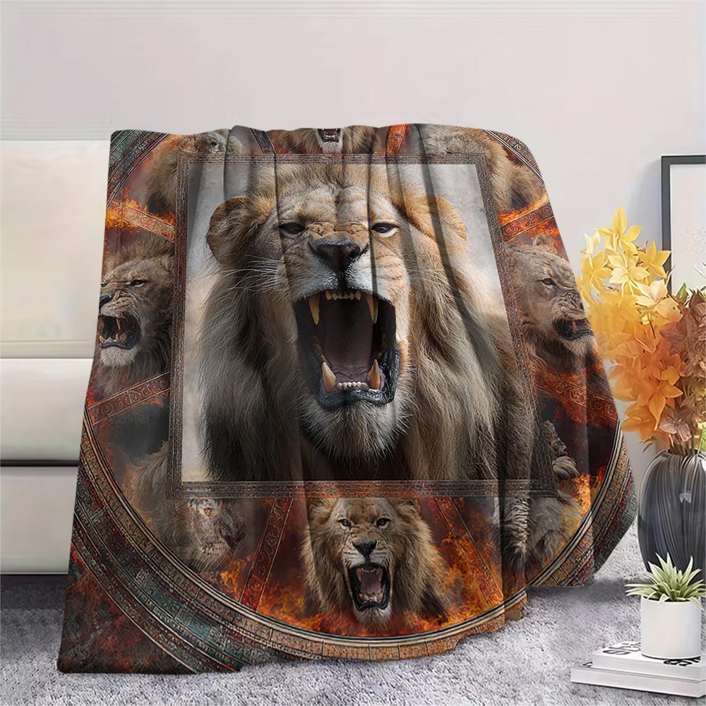 Tiger Print Flannel Blanket, High quality Comfortable for All Seasons, Home Decor, Warmth and Comfort, Perfect for Christmas Gifts 80cm x 120cm
Tiger Print Flannel Blanket, High quality Comfortable for All Seasons, Home Decor, Warmth and Comfort, Perfect for Christmas Gifts 80cm x 120cm