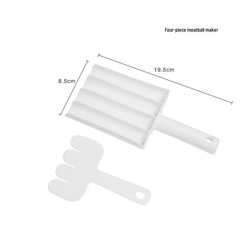 Машина для приготовления фрикаделек и креветок 3-в-1 и 4-в-1: Кухонный инструмент для жарки и отжимания рыбных шариков Four-piece meatball maker белый
Машина для приготовления фрикаделек и креветок 3-в-1 и 4-в-1: Кухонный инструмент для жарки и отжимания рыбных шариков Four-piece meatball maker белый