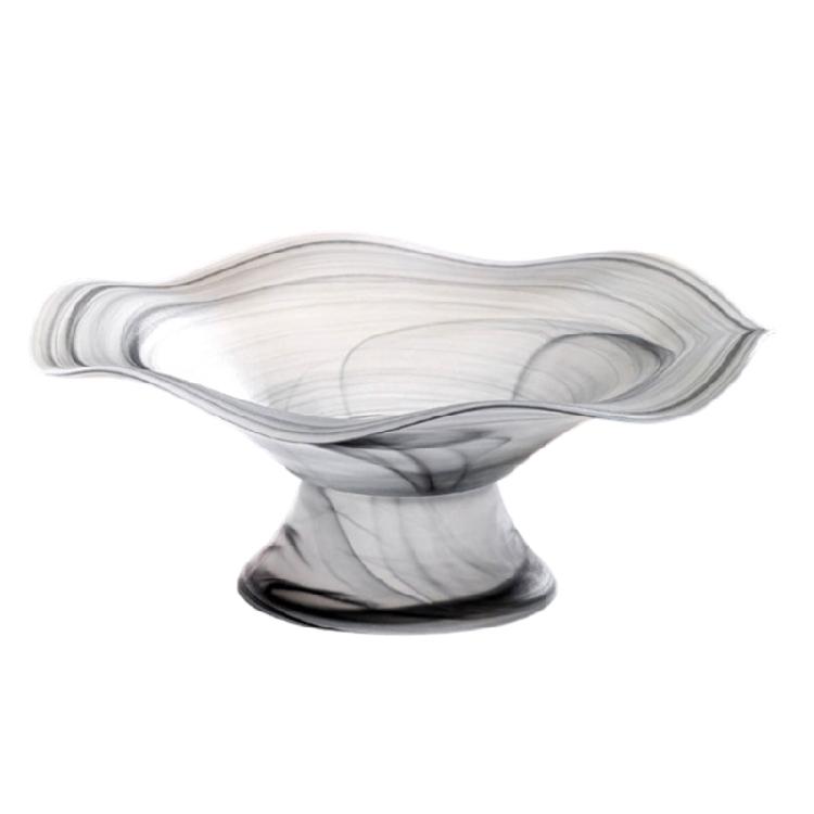 Elegant Serving Tray Glass Fruit Salad Bowl Food Serving Plate for Dessert Cookie Fruit Coffee Table Ornament сірий
Elegant Serving Tray Glass Fruit Salad Bowl Food Serving Plate for Dessert Cookie Fruit Coffee Table Ornament сірий