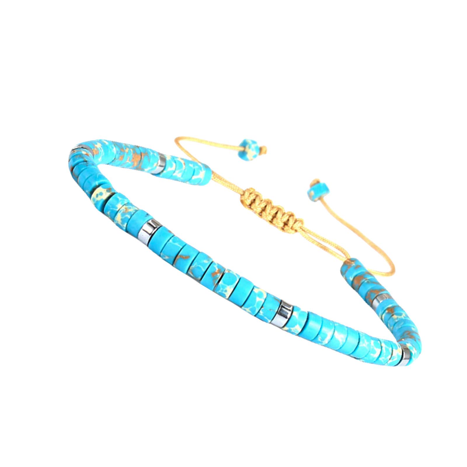 Регулируемый браслет из бусин, натуральный камень, браслет-веревка, браслет унисекс, текстура камня, подходит для мужчин и женщин 1
Регулируемый браслет из бусин, натуральный камень, браслет-веревка, браслет унисекс, текстура камня, подходит для мужчин и женщин 1