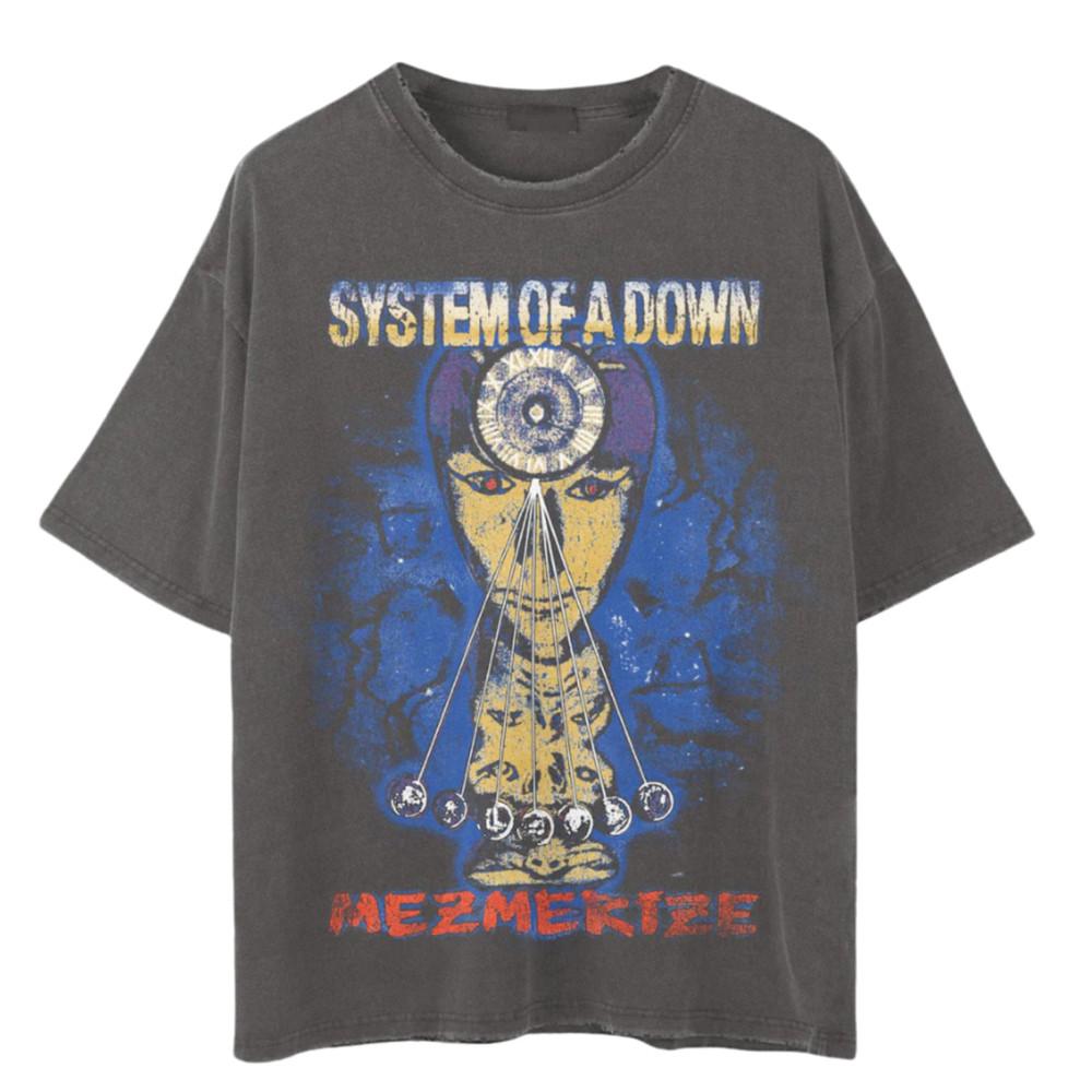 System of a Down Mezmerize Faded Cover T-Shirt Heavy Cotton Reprint Unisex T-Shirt S
System of a Down Mezmerize Faded Cover T-Shirt Heavy Cotton Reprint Unisex T-Shirt S