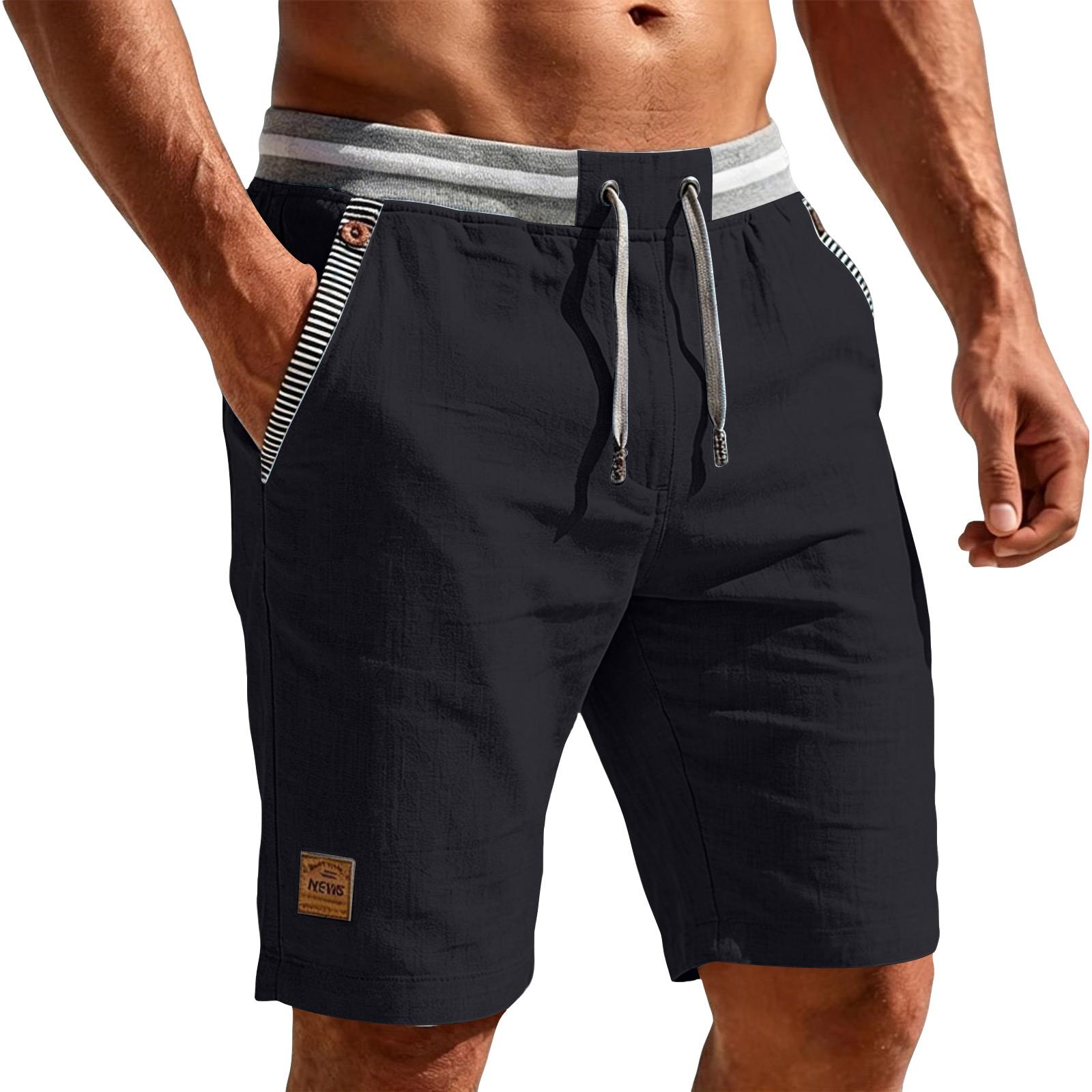 Men s Casual Solid Color Shorts Elastic Waist Outdoor Sports Shorts with Drawstring and Side Pockets Suitable for Daily Wear and Exercise XXXL чёрный
Men s Casual Solid Color Shorts Elastic Waist Outdoor Sports Shorts with Drawstring and Side Pockets Suitable for Daily Wear and Exercise XXXL чёрный
