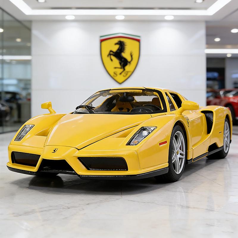 Bburago 1:24 Ferrari ENZO Supercar Alloy Car Diecasts & Toy Vehicles Car Model Miniature Scale Model Car For Children жовтий
Bburago 1:24 Ferrari ENZO Supercar Alloy Car Diecasts & Toy Vehicles Car Model Miniature Scale Model Car For Children жовтий
