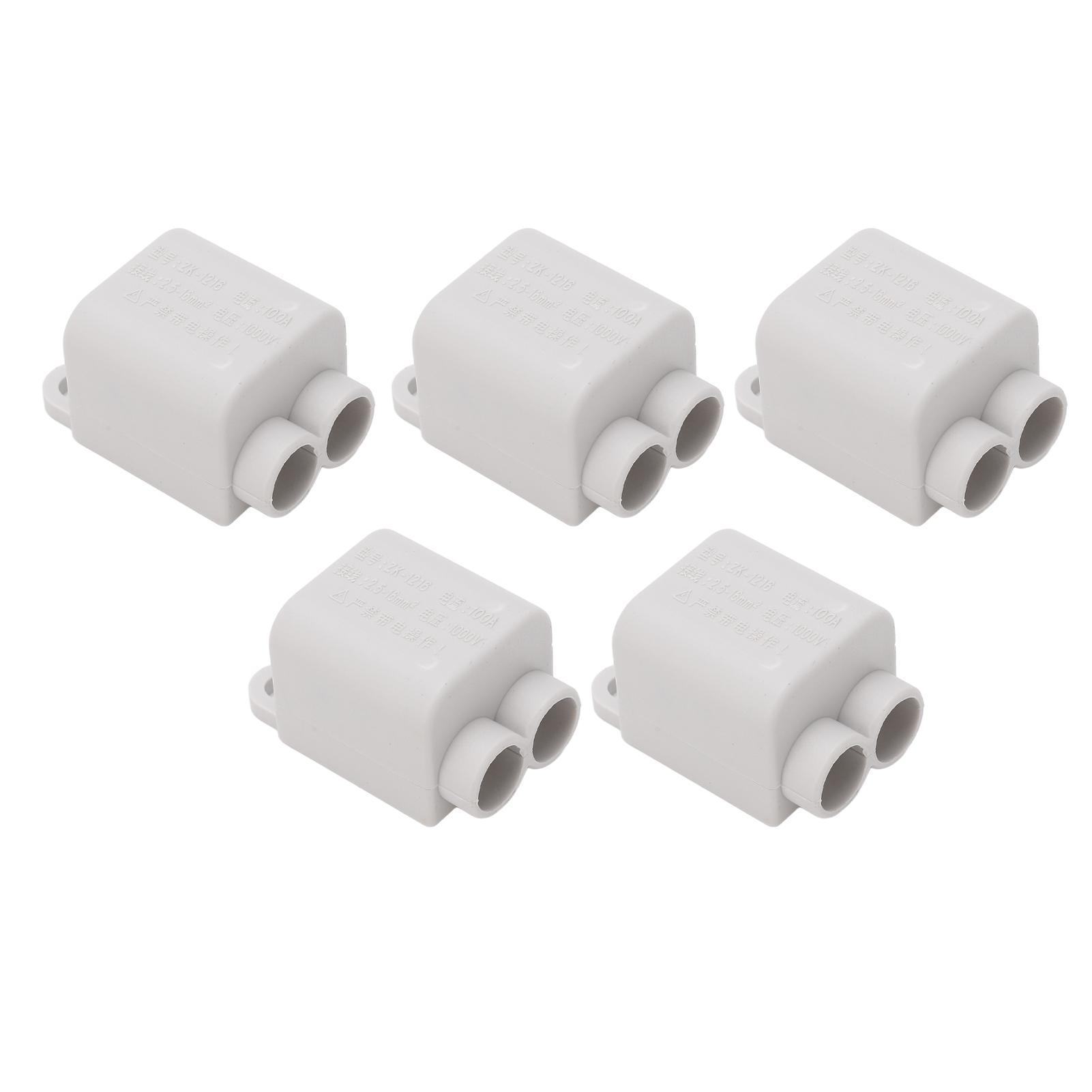 5Pcs Inline Connector Quick Connect High Power Cable Wire Splitter 1000V for 2.516 мм2
5Pcs Inline Connector Quick Connect High Power Cable Wire Splitter 1000V for 2.516 мм2