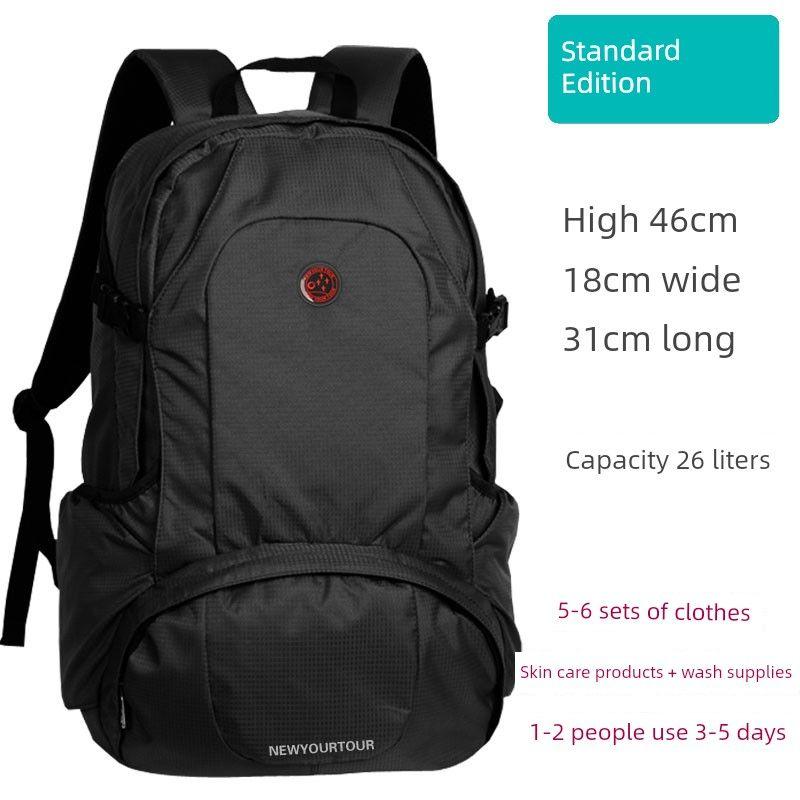 Shye Geepin Женский легкий уличный повседневный водонепроницаемый рюкзак Black Standard Edition-Rain Cover
Shye Geepin Женский легкий уличный повседневный водонепроницаемый рюкзак Black Standard Edition-Rain Cover