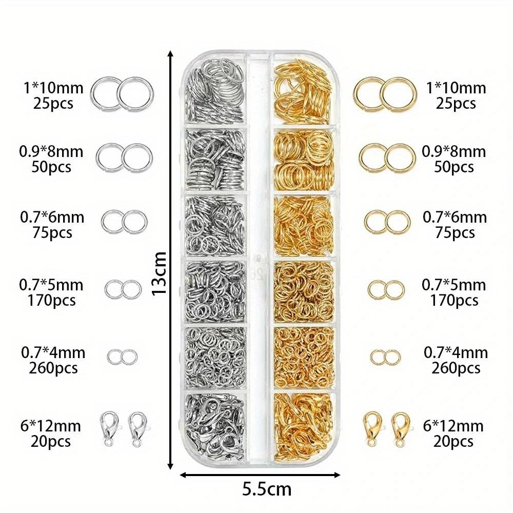 1 коробка застежек-лобстеров, открытых соединительных колец для изготовления ювелирных изделий, браслетов, ожерелий, крючков, застежек для цепочек, DIY аксессуаров Golden+Silvery
1 коробка застежек-лобстеров, открытых соединительных колец для изготовления ювелирных изделий, браслетов, ожерелий, крючков, застежек для цепочек, DIY аксессуаров Golden+Silvery