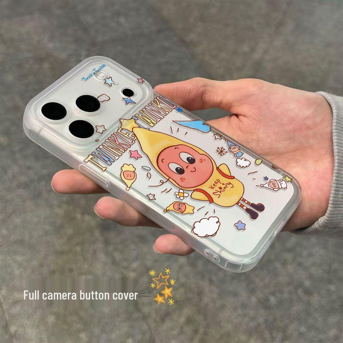 Transparent Phone Case with Integrated Buttons for Apple Models 17/16/15/14/13, Lightweight & Soft for 17 Pro Max Apple 15 Pro
Transparent Phone Case with Integrated Buttons for Apple Models 17/16/15/14/13, Lightweight & Soft for 17 Pro Max Apple 15 Pro