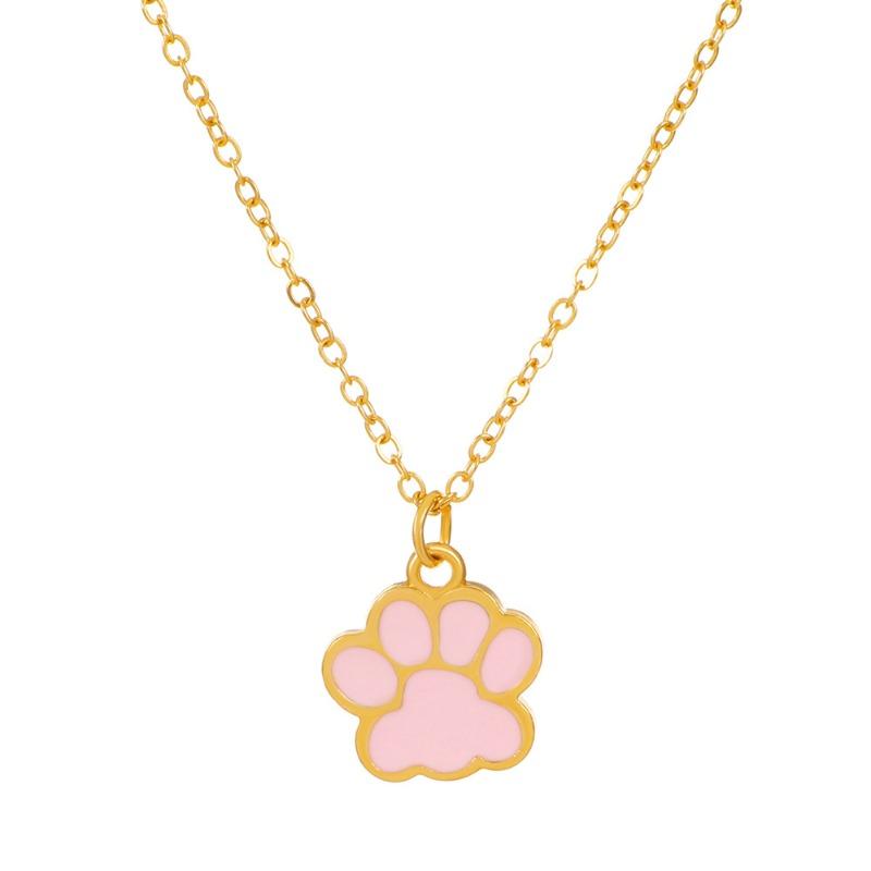 Fashionable Cute Cat Paw Cartoon Pendant Necklace Ins Creative Niche Accessories Metal Multiple Colors Available
Fashionable Cute Cat Paw Cartoon Pendant Necklace Ins Creative Niche Accessories Metal Multiple Colors Available