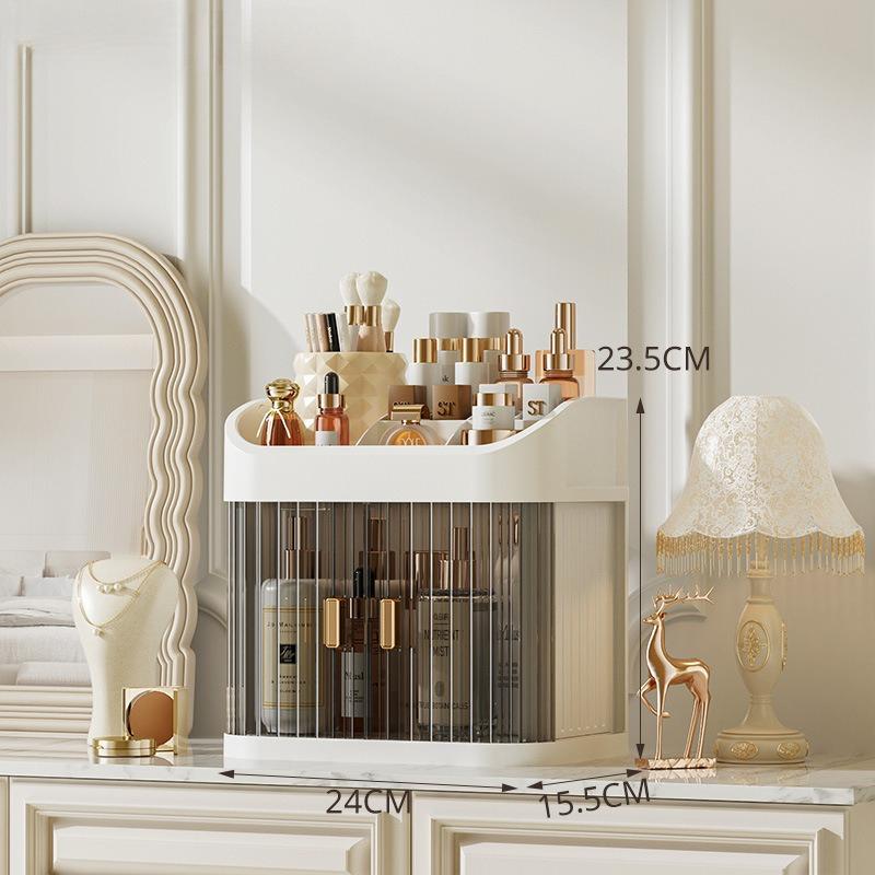 Space-Saving Corner Makeup Organizer with Drawers, Large Capacity Cosmetic Storage Box for Skincare, Makeup & Beauty Tools
Space-Saving Corner Makeup Organizer with Drawers, Large Capacity Cosmetic Storage Box for Skincare, Makeup & Beauty Tools
