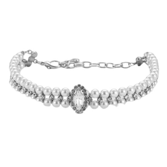 Ошейник для домашних животных, инкрустированные стразами, ювелирные аксессуары, анти-выцветание, модная искусственная собака, котенок белый
Ошейник для домашних животных, инкрустированные стразами, ювелирные аксессуары, анти-выцветание, модная искусственная собака, котенок белый