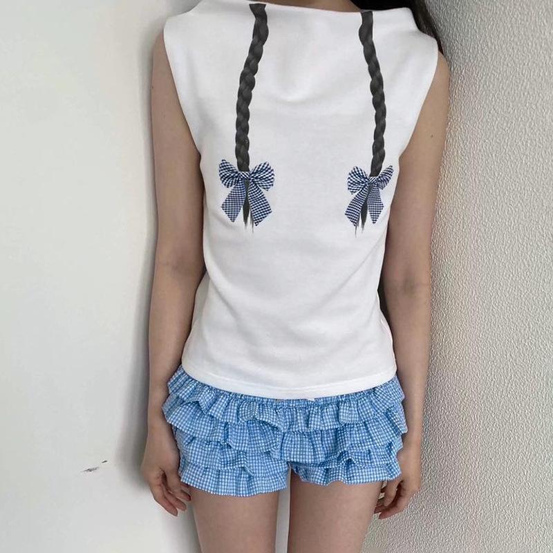 Y2k Aesthetic Vintage Summer Printing Tees Slim Streetwear White Tshirts Women Harajuku Grunge Bottoming Sweet Crop Tops
Y2k Aesthetic Vintage Summer Printing Tees Slim Streetwear White Tshirts Women Harajuku Grunge Bottoming Sweet Crop Tops