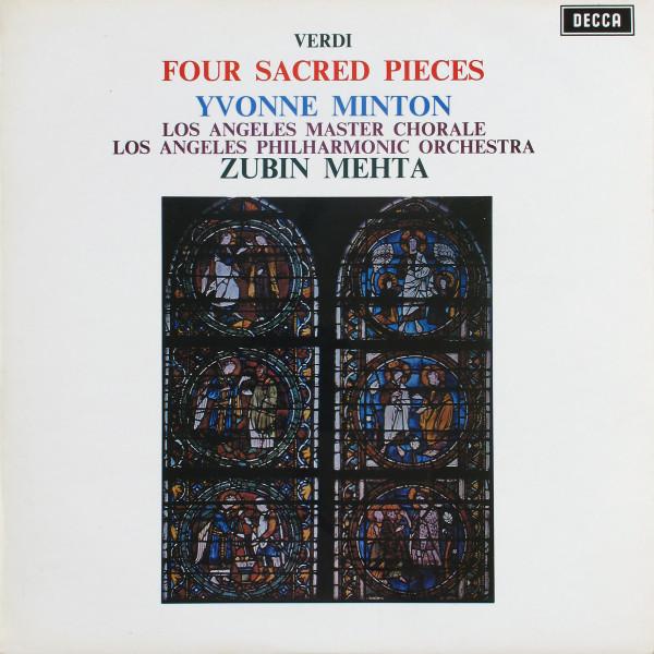 LP Record GIUSEPPE VERDI YVONNE MINTON LO Four Sacred Pieces SET464 Decca 1970 UK Classical Used
LP Record GIUSEPPE VERDI YVONNE MINTON LO Four Sacred Pieces SET464 Decca 1970 UK Classical Used