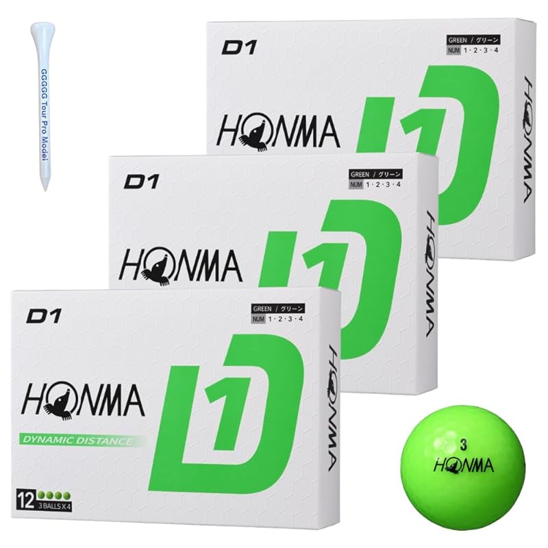 Honma Golf D1 ball golf ball 2024 model BT2401 green 3 dozen 36 balls Flying distance original wood tee
Honma Golf D1 ball golf ball 2024 model BT2401 green 3 dozen 36 balls Flying distance original wood tee