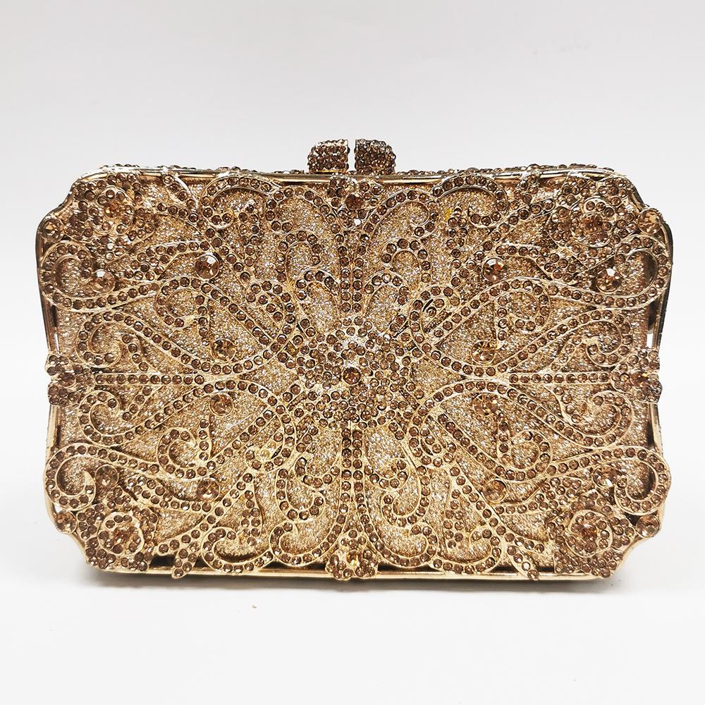 WHTUOHENG Gold Flower Crystal Women Evening Clutch Bag Luxury Ladies Diamond Wedding Bridal Handbags Dinner Cocktail Purses Bag золотой
WHTUOHENG Gold Flower Crystal Women Evening Clutch Bag Luxury Ladies Diamond Wedding Bridal Handbags Dinner Cocktail Purses Bag золотой