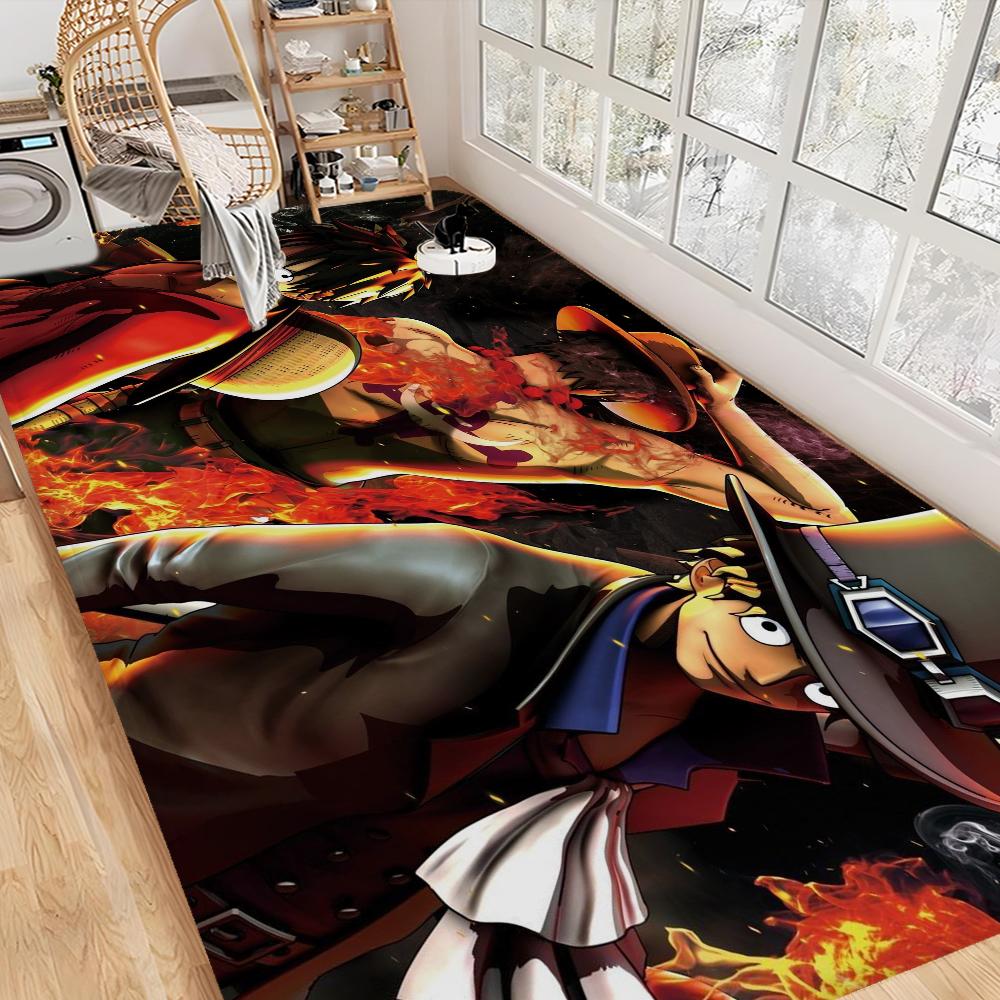 Аніме One Piece Луффі Килимок для ванної Кімната дітей Декор спальні Балкон Нековзкий килимок для дверей Вітальня Килимок Ласкаво просимо 60x90cm
Аніме One Piece Луффі Килимок для ванної Кімната дітей Декор спальні Балкон Нековзкий килимок для дверей Вітальня Килимок Ласкаво просимо 60x90cm