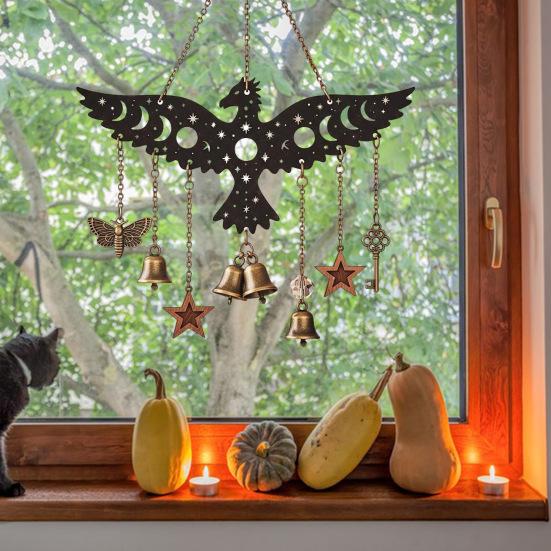 Exorcism Lucky Wind Chime Metal Bat Dragon Wind Bell Butterfly Eagle Wind Catcher Wall Window Hanging Ornament for Home Garden Patio Decoration Butterfly
Exorcism Lucky Wind Chime Metal Bat Dragon Wind Bell Butterfly Eagle Wind Catcher Wall Window Hanging Ornament for Home Garden Patio Decoration Butterfly