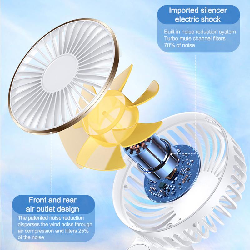 M12 Portable Mini Handheld Fan USB Rechargeable ABS Foldable Cooling Fan for Home Office Travel Trip White
M12 Portable Mini Handheld Fan USB Rechargeable ABS Foldable Cooling Fan for Home Office Travel Trip White