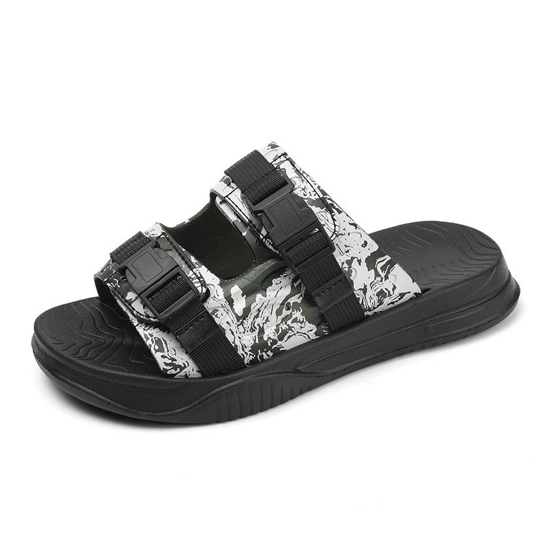 Camouflage sandals men s summer wear youth sports leisure Roman cool slippers thick-soled non-slip one-word beach shoes 45 зелений
Camouflage sandals men s summer wear youth sports leisure Roman cool slippers thick-soled non-slip one-word beach shoes 45 зелений